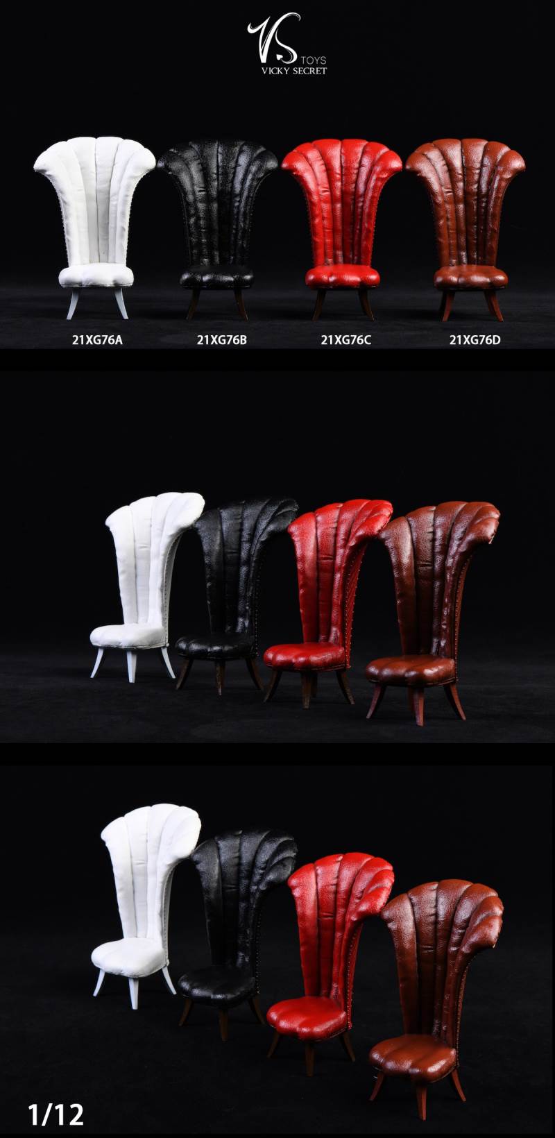 Goddess Sofa Model Scene 1/12 - 1/6