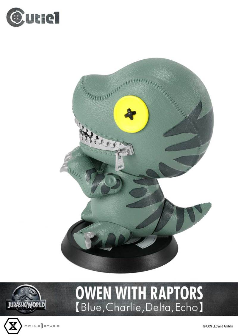 Cutie 1: Jurassic World (Film) Owen with Raptors 【Blue,Charlie,Delta,Echo】