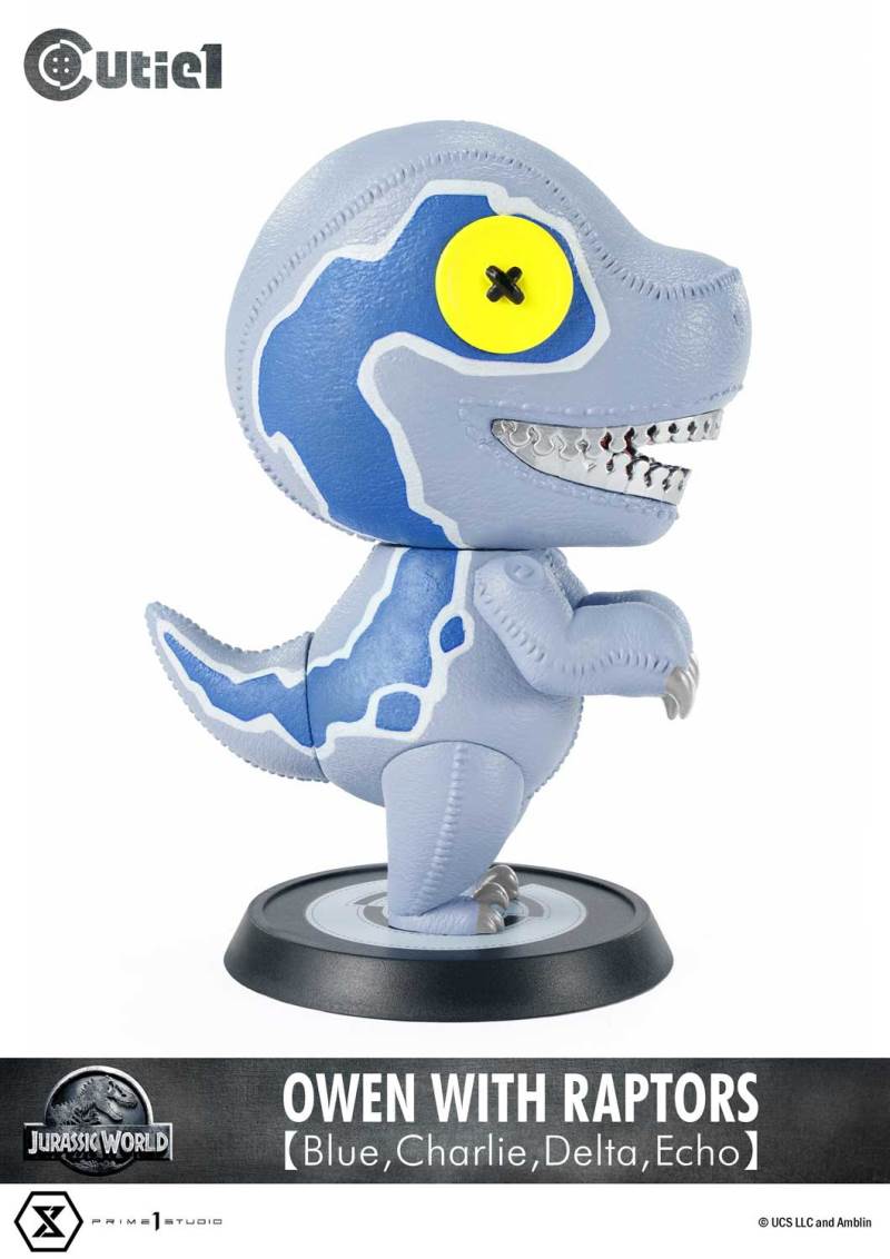 Cutie 1: Jurassic World (Film) Owen with Raptors 【Blue,Charlie,Delta,Echo】