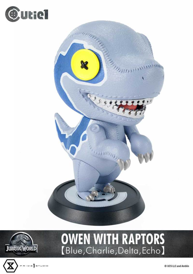 Cutie 1: Jurassic World (Film) Owen with Raptors 【Blue,Charlie,Delta,Echo】