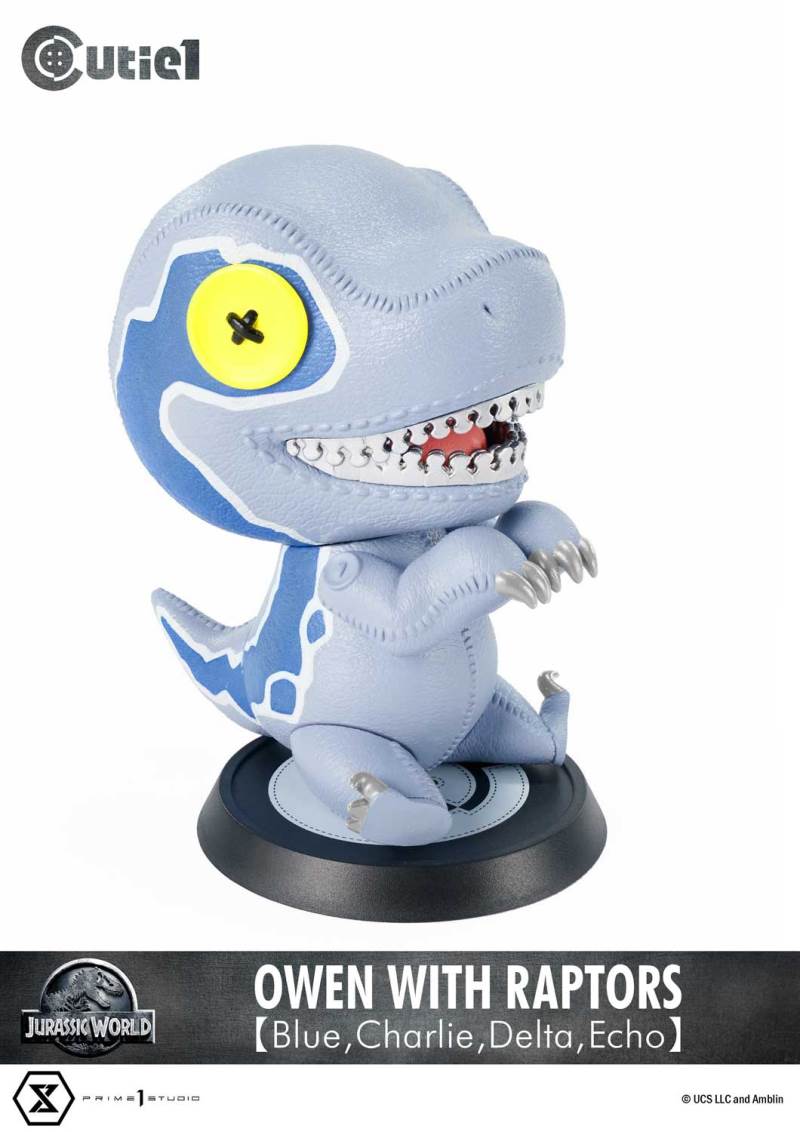 Cutie 1: Jurassic World (Film) Owen with Raptors 【Blue,Charlie,Delta,Echo】
