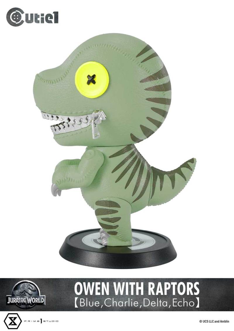 Cutie 1: Jurassic World (Film) Owen with Raptors 【Blue,Charlie,Delta,Echo】