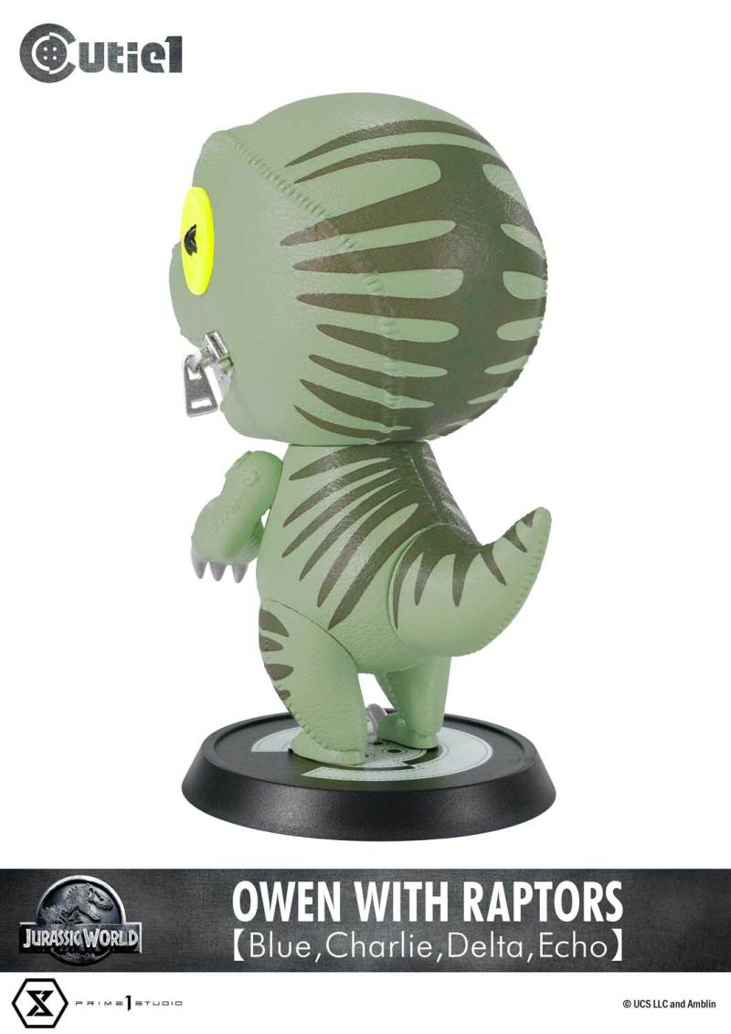 Cutie 1: Jurassic World (Film) Owen with Raptors 【Blue,Charlie,Delta,Echo】