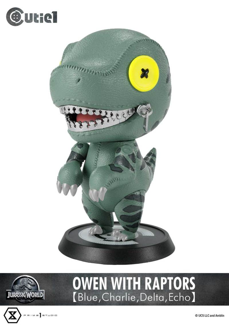 Cutie 1: Jurassic World (Film) Owen with Raptors 【Blue,Charlie,Delta,Echo】