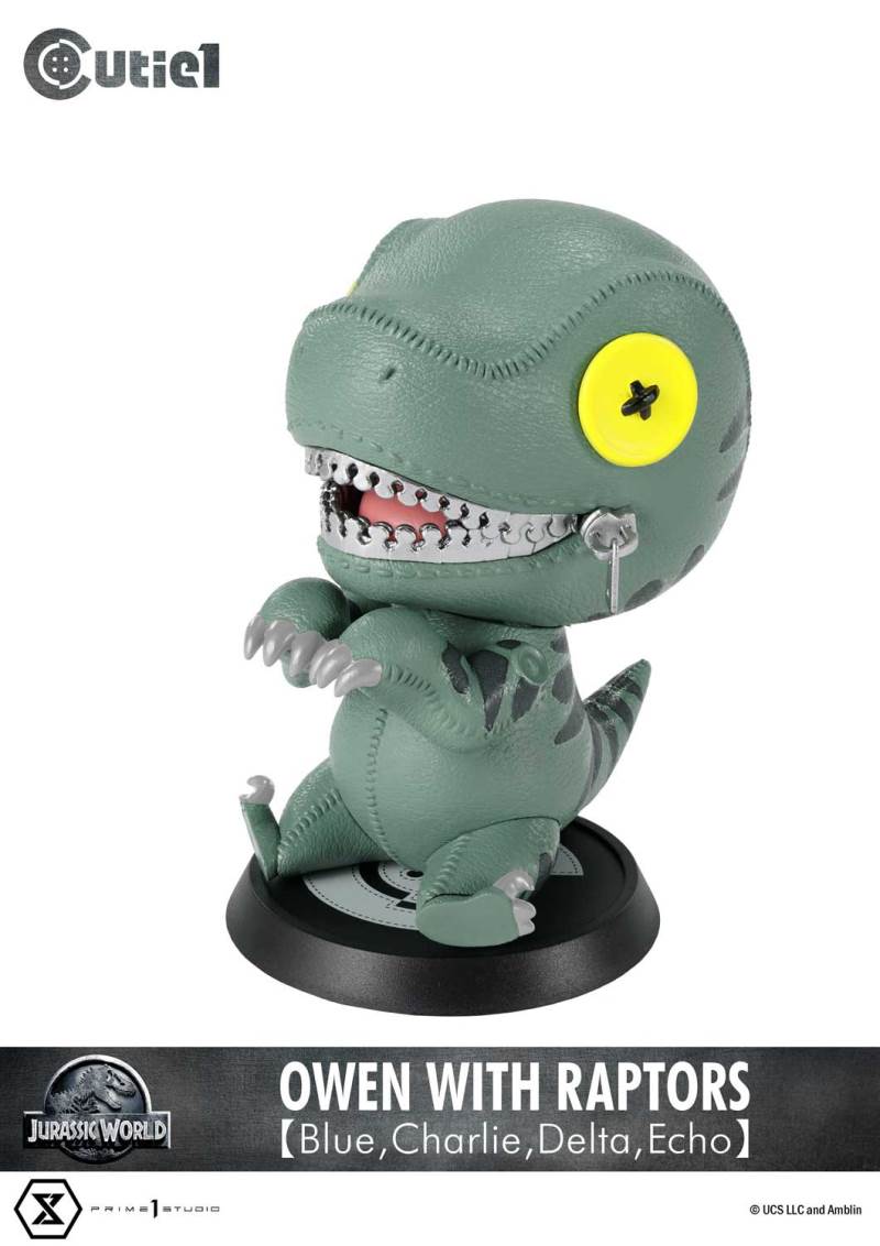 Cutie 1: Jurassic World (Film) Owen with Raptors 【Blue,Charlie,Delta,Echo】