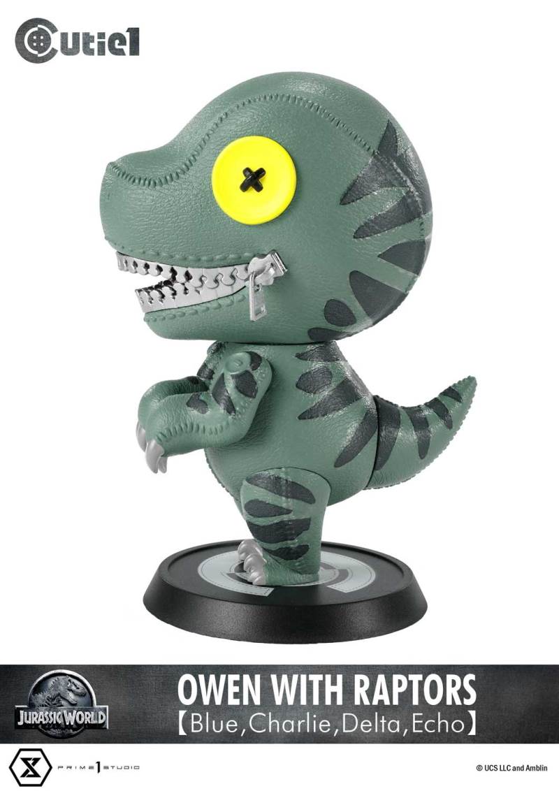 Cutie 1: Jurassic World (Film) Owen with Raptors 【Blue,Charlie,Delta,Echo】