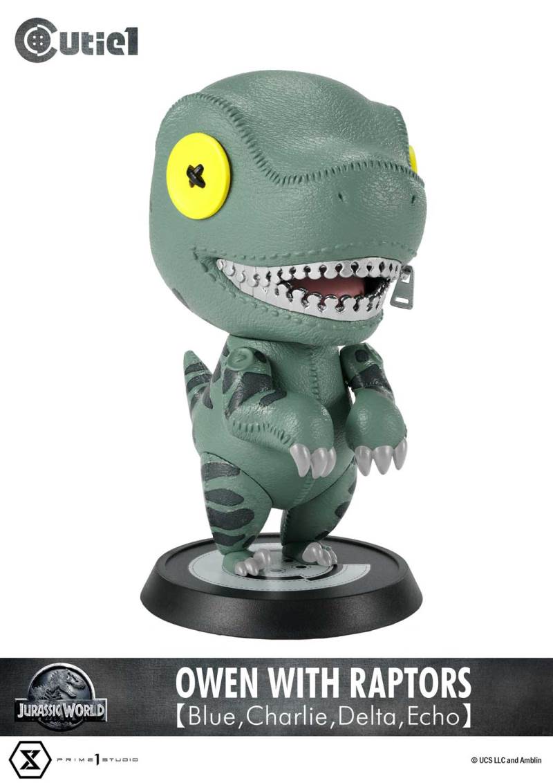 Cutie 1: Jurassic World (Film) Owen with Raptors 【Blue,Charlie,Delta,Echo】
