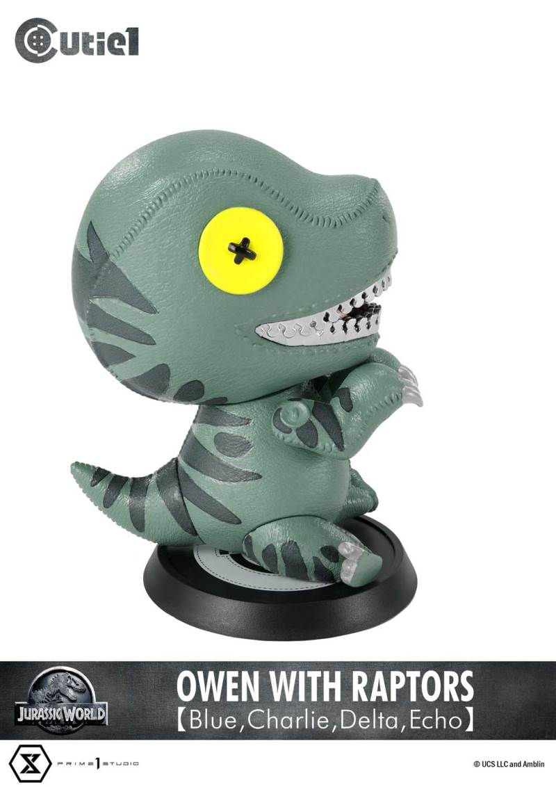 Cutie 1: Jurassic World (Film) Owen with Raptors 【Blue,Charlie,Delta,Echo】