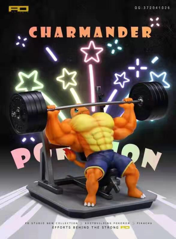 Body Bulider Charmander - Pokemon