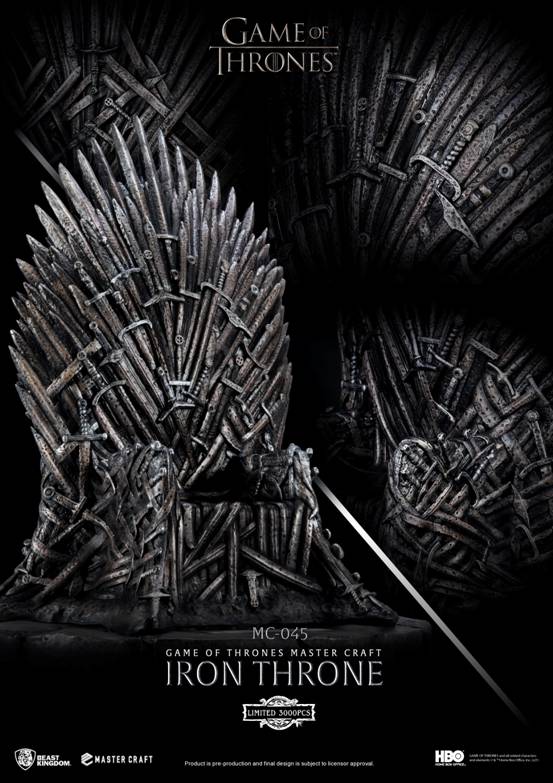 A Song of Ice and Fire: Game of Thrones Extreme Craftsman Series Iron Throne