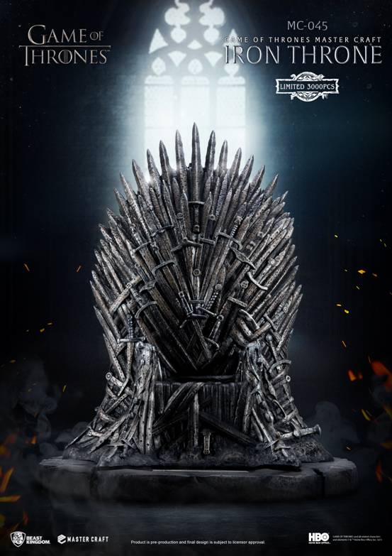 A Song of Ice and Fire: Game of Thrones Extreme Craftsman Series Iron Throne