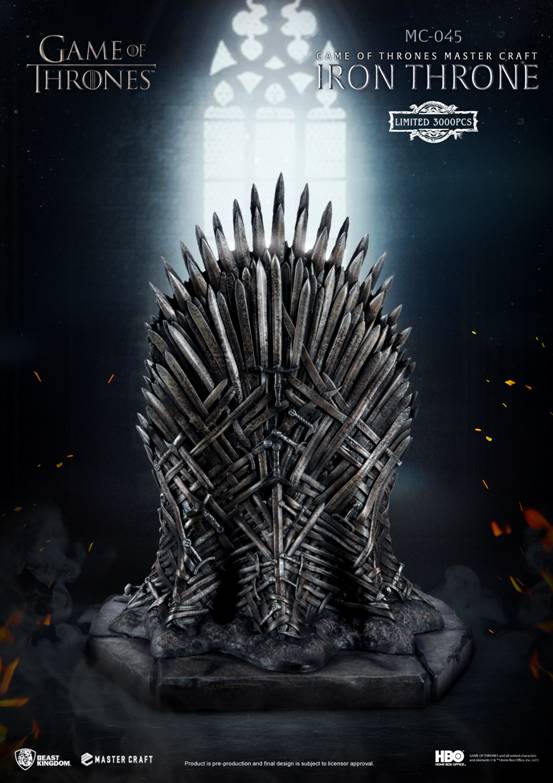 A Song of Ice and Fire: Game of Thrones Extreme Craftsman Series Iron Throne