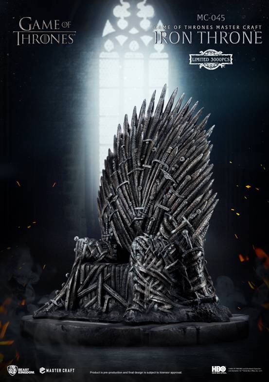 A Song of Ice and Fire: Game of Thrones Extreme Craftsman Series Iron Throne