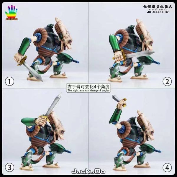 Skeleton Pirate Robot