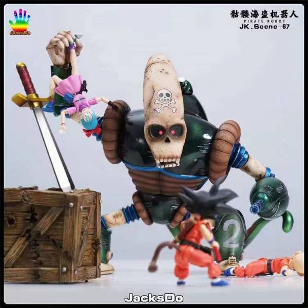 Skeleton Pirate Robot