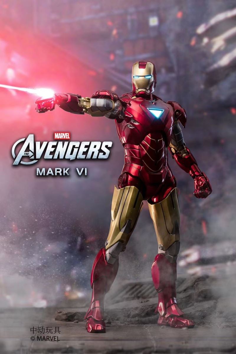 Avengers - Iron Man MK6 Luminous Edition 1/10