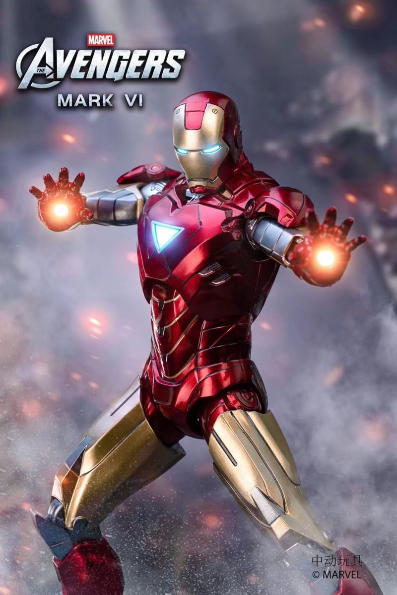 Avengers - Iron Man MK6 Luminous Edition 1/10