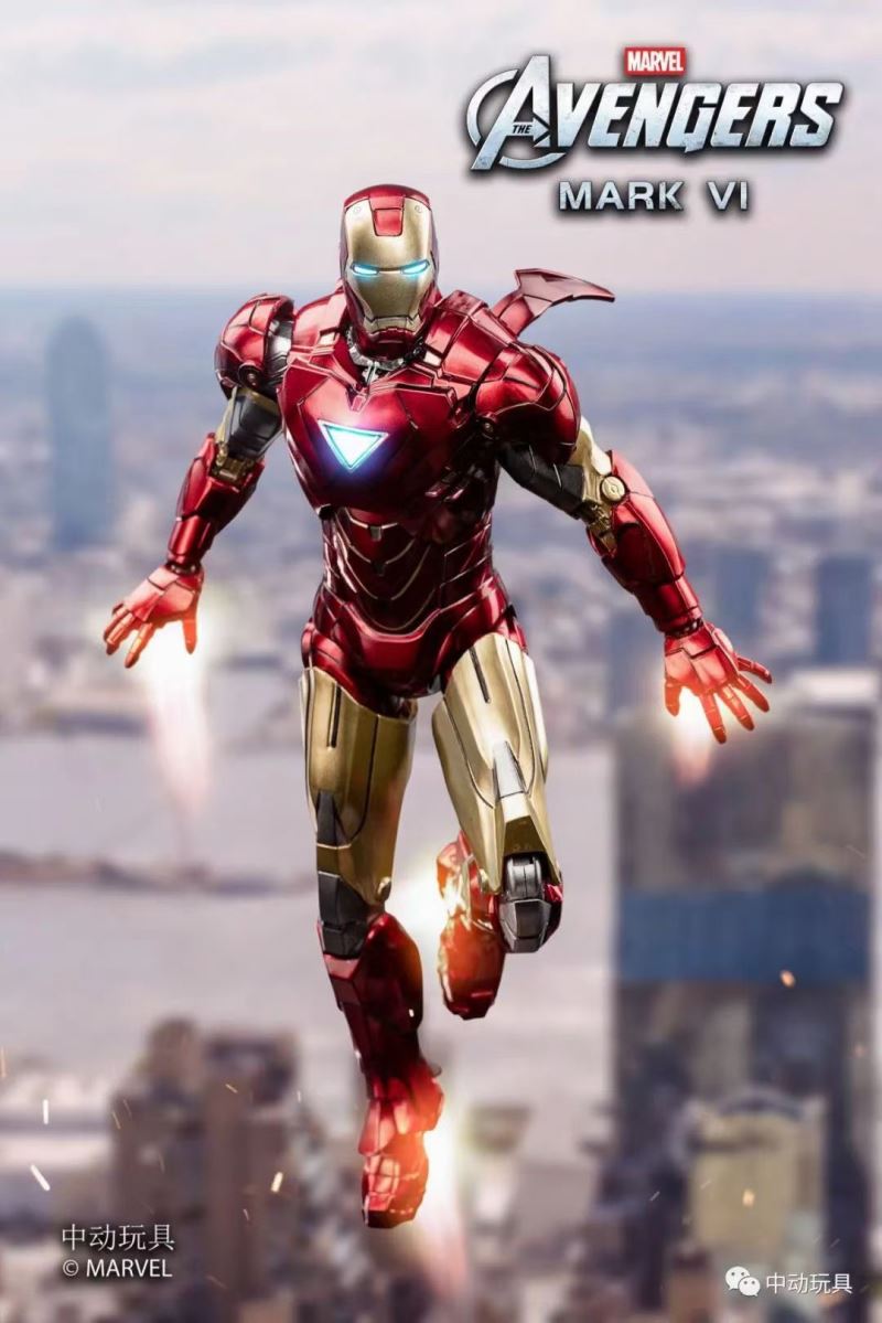 Avengers - Iron Man MK6 Luminous Edition 1/10