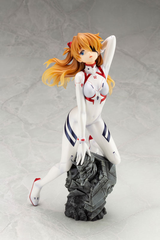 Evangelion: 3.0+1.0 Thrice Upon a Time Asuka Langley Shikinami -White Plugsuit ver. - 1/6