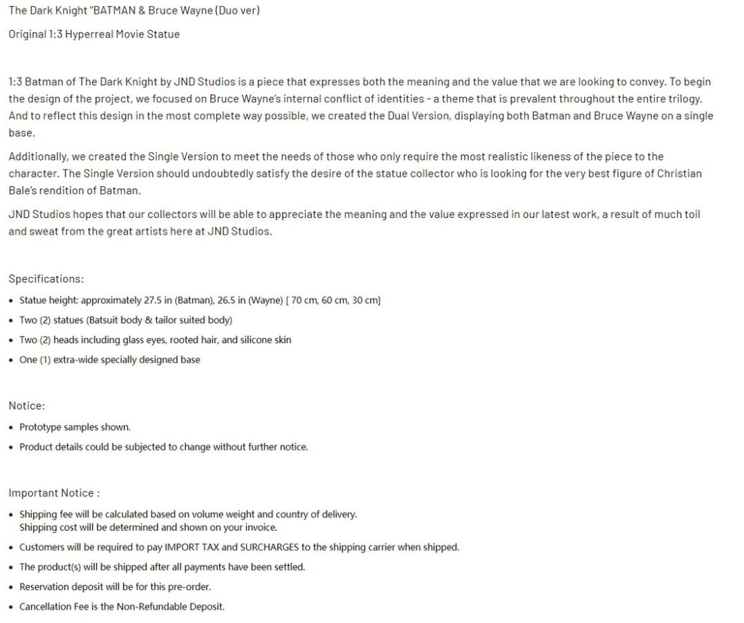 Batman The Dark Knight Rise 1/3