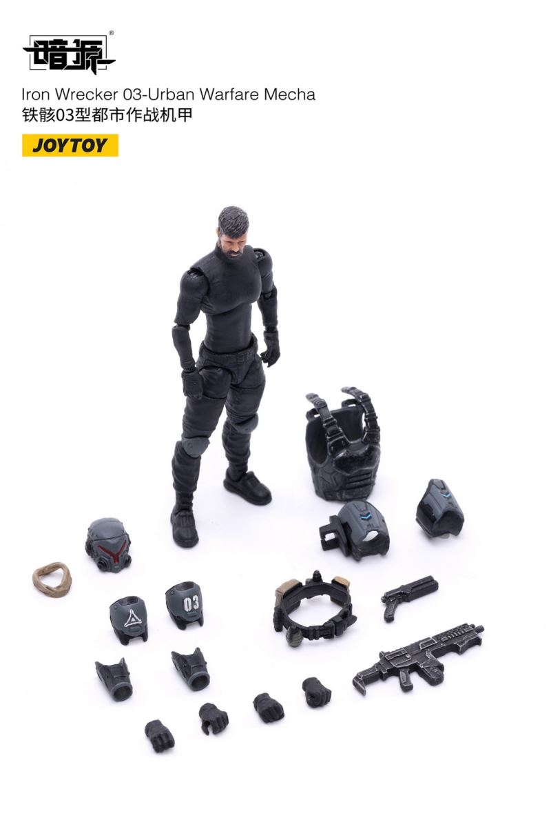 Iron Skeleton 03 Urban Combat Mech & Iron Skeleton 04 Heavy Armor 1/25