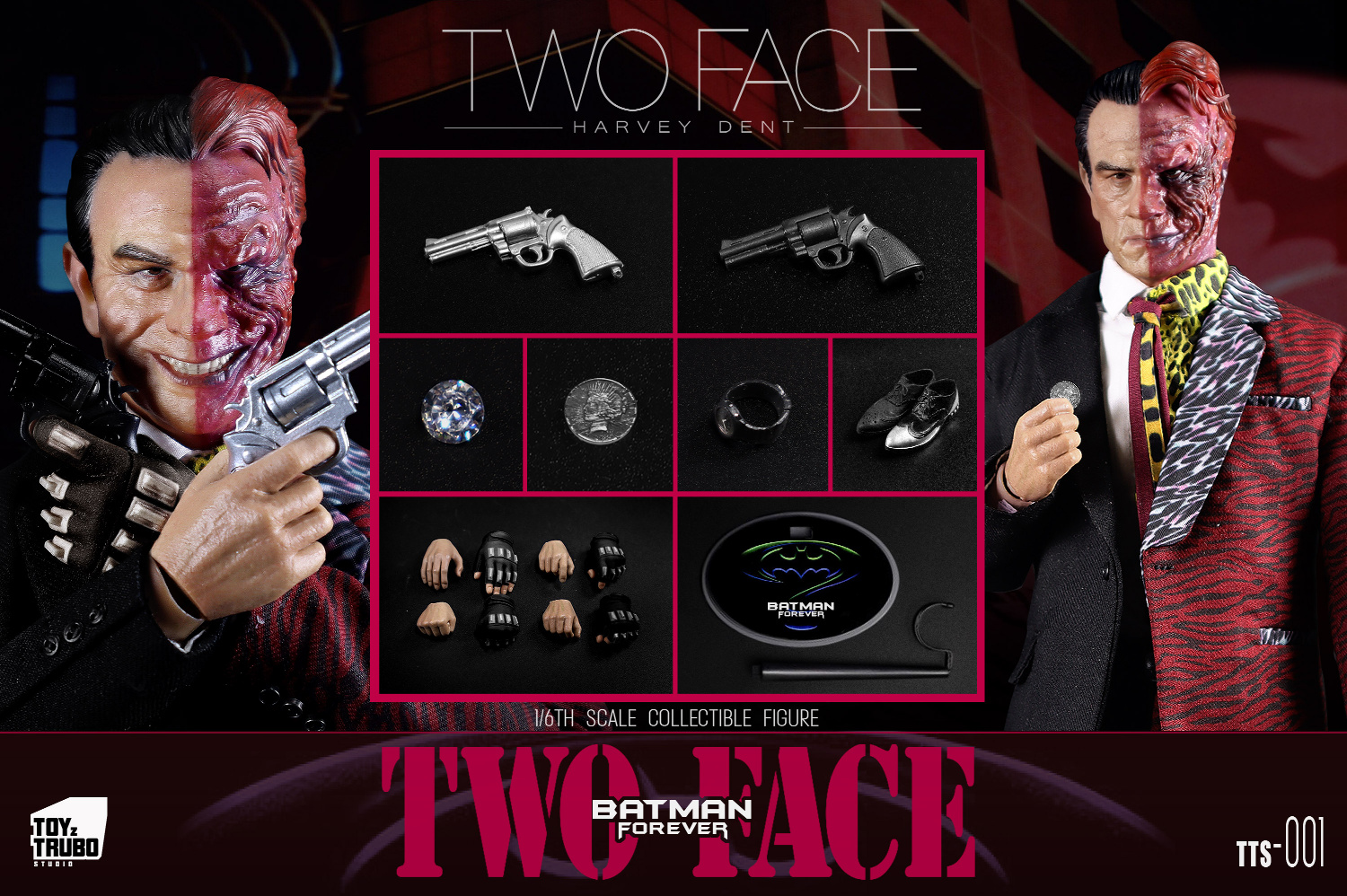 Double-faced Batman 1/6