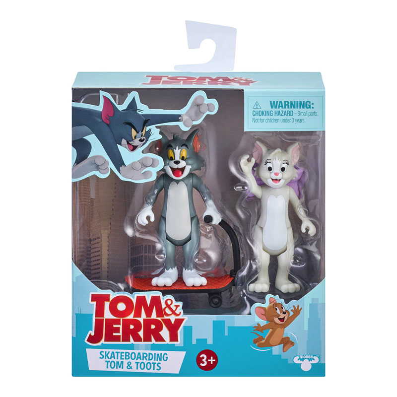 Tom and Jerry Action Figure 2Packs 4Types 1 Each, Assorted Carton