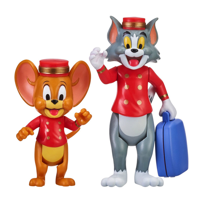 Tom and Jerry Action Figure 2Packs 4Types 1 Each, Assorted Carton