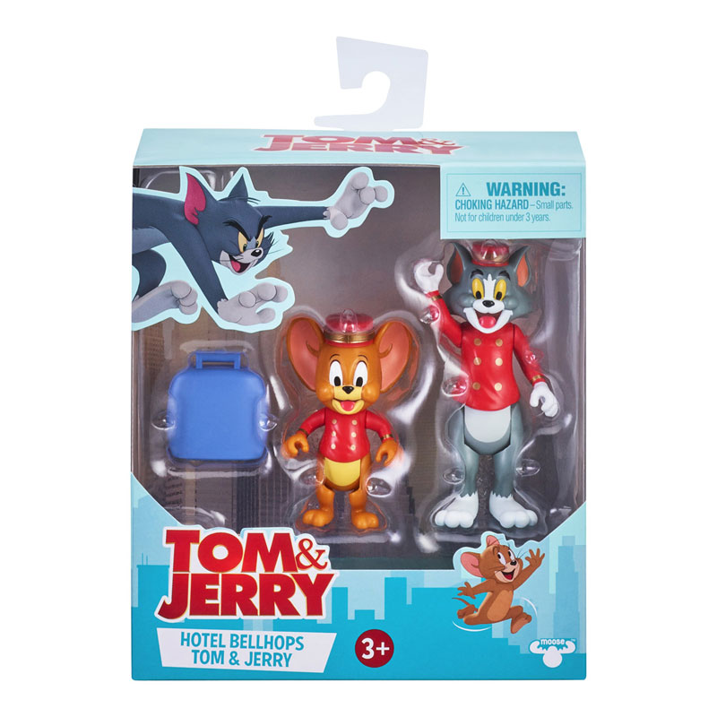 Tom and Jerry Action Figure 2Packs 4Types 1 Each, Assorted Carton