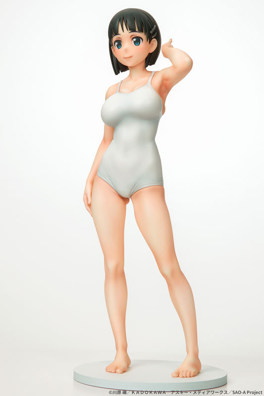Sword Art Online Suguha Kirigaya White School Swimsuit ver. 1/7