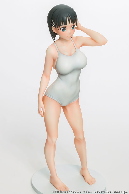 Sword Art Online Suguha Kirigaya White School Swimsuit ver. 1/7
