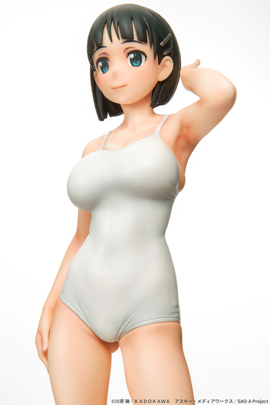Sword Art Online Suguha Kirigaya White School Swimsuit ver. 1/7