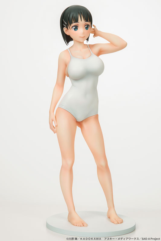 Sword Art Online Suguha Kirigaya White School Swimsuit ver. 1/7
