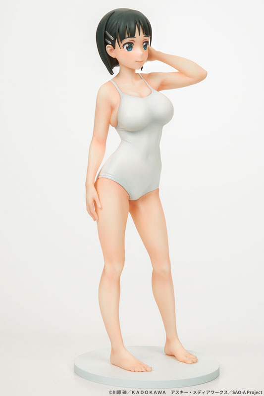 Sword Art Online Suguha Kirigaya White School Swimsuit ver. 1/7