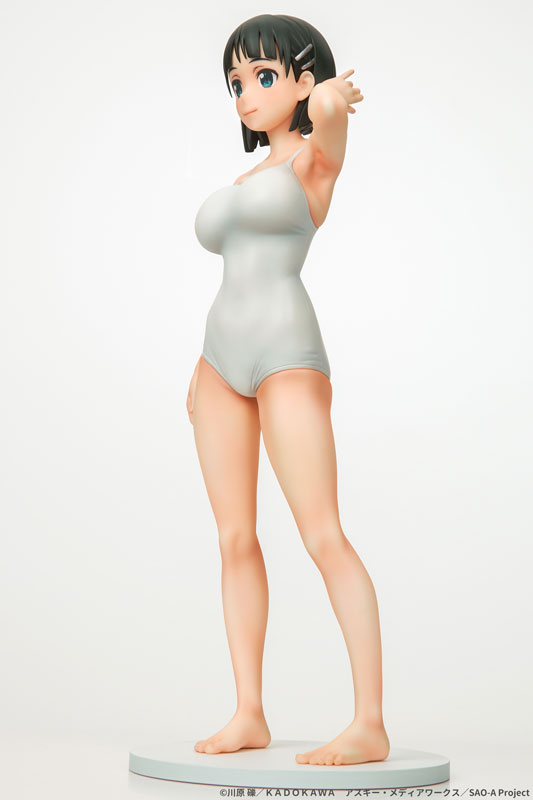 Sword Art Online Suguha Kirigaya White School Swimsuit ver. 1/7