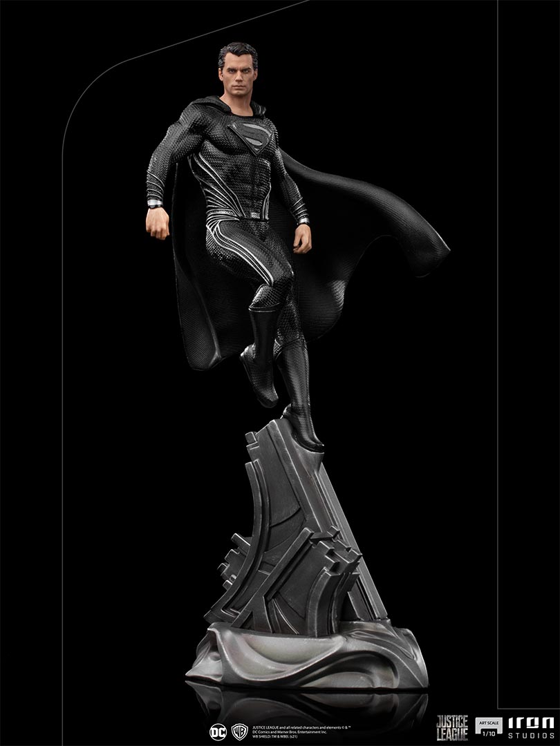Superman Black Suit Art Scale 1/10 – Zack Snyder’s Justice League