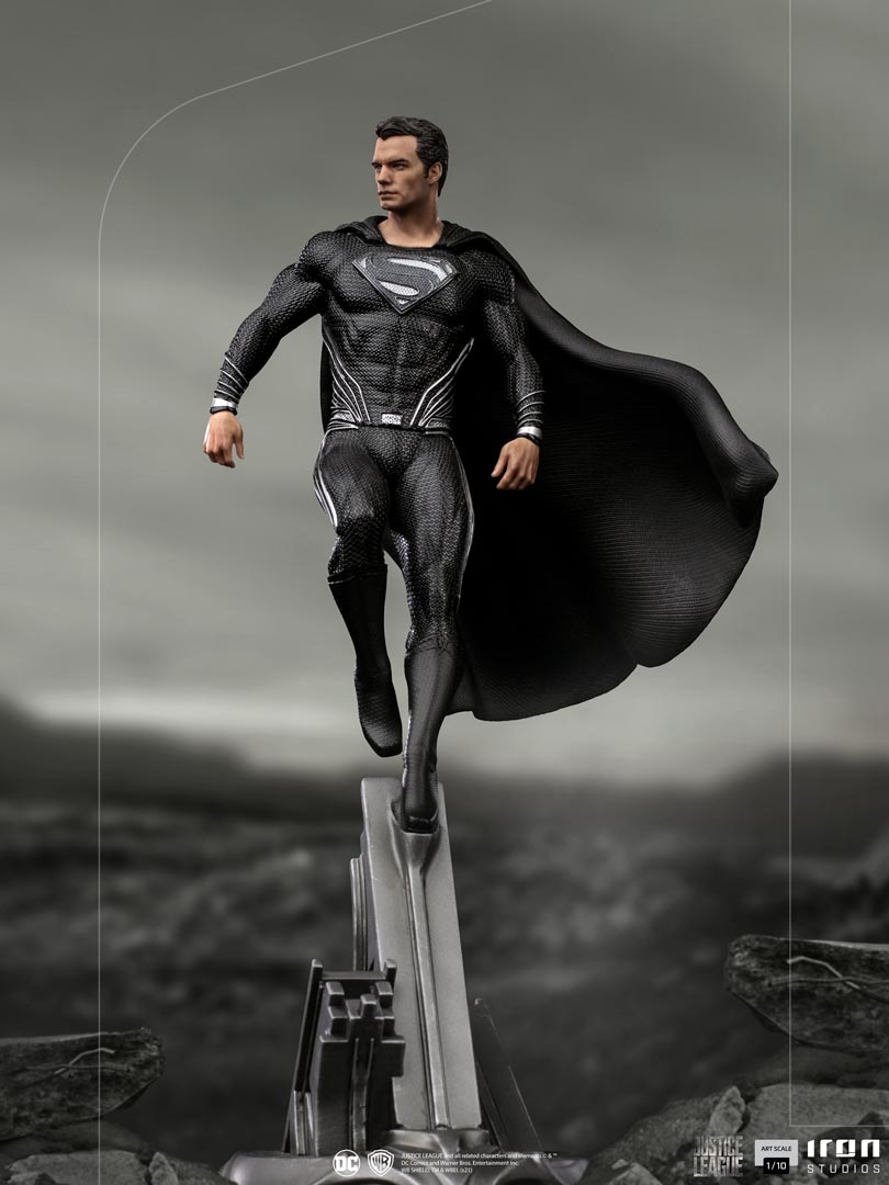 Superman Black Suit Art Scale 1/10 – Zack Snyder’s Justice League
