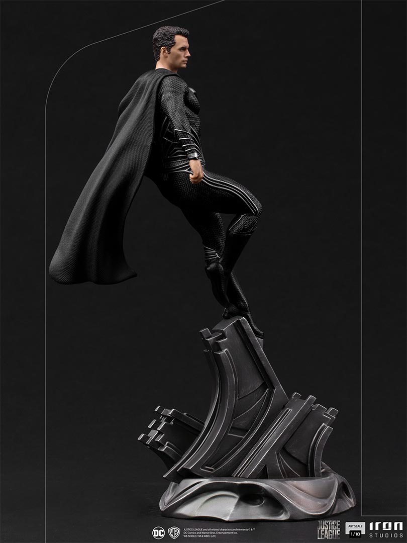 Superman Black Suit Art Scale 1/10 – Zack Snyder’s Justice League