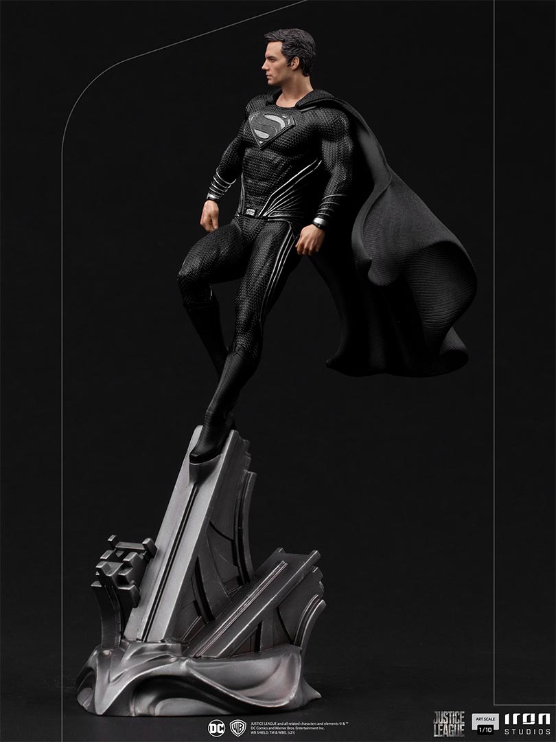 Superman Black Suit Art Scale 1/10 – Zack Snyder’s Justice League
