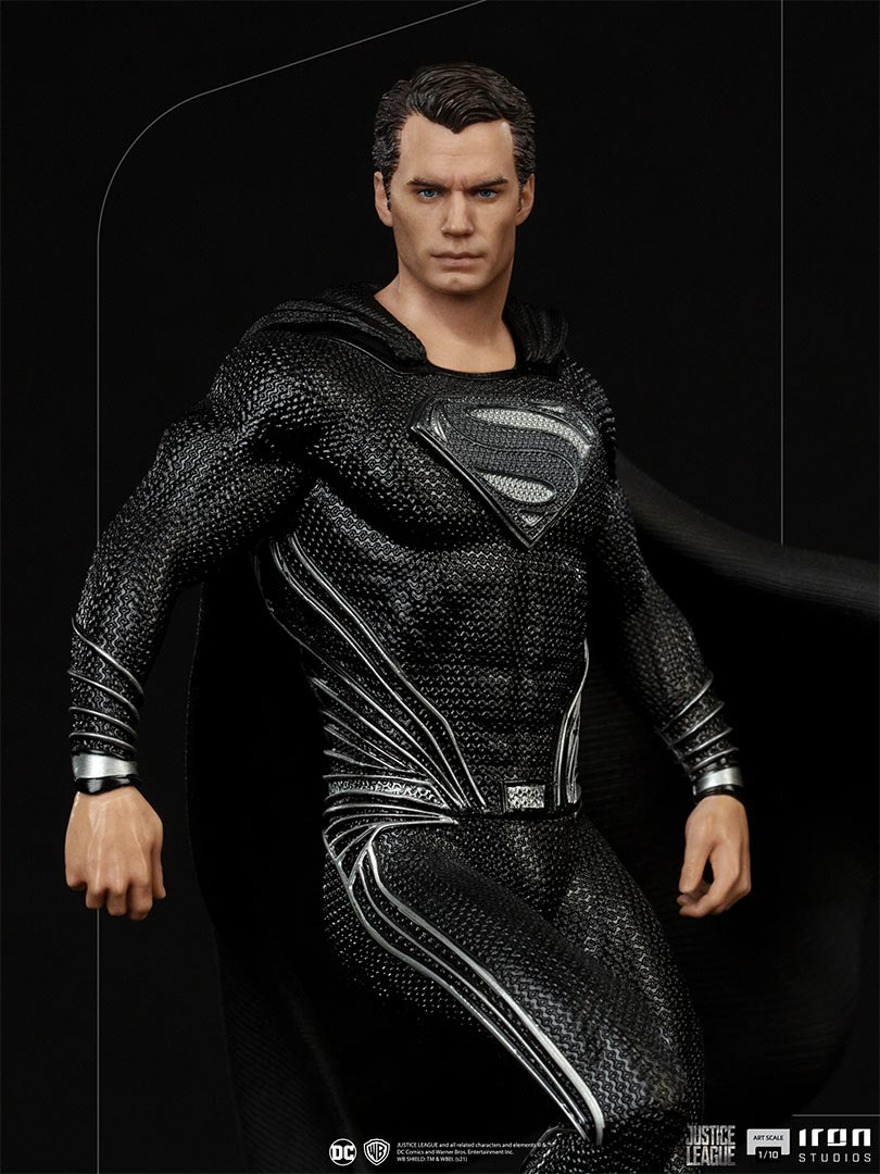 Superman Black Suit Art Scale 1/10 – Zack Snyder’s Justice League