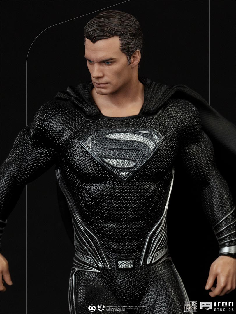 Superman Black Suit Art Scale 1/10 – Zack Snyder’s Justice League