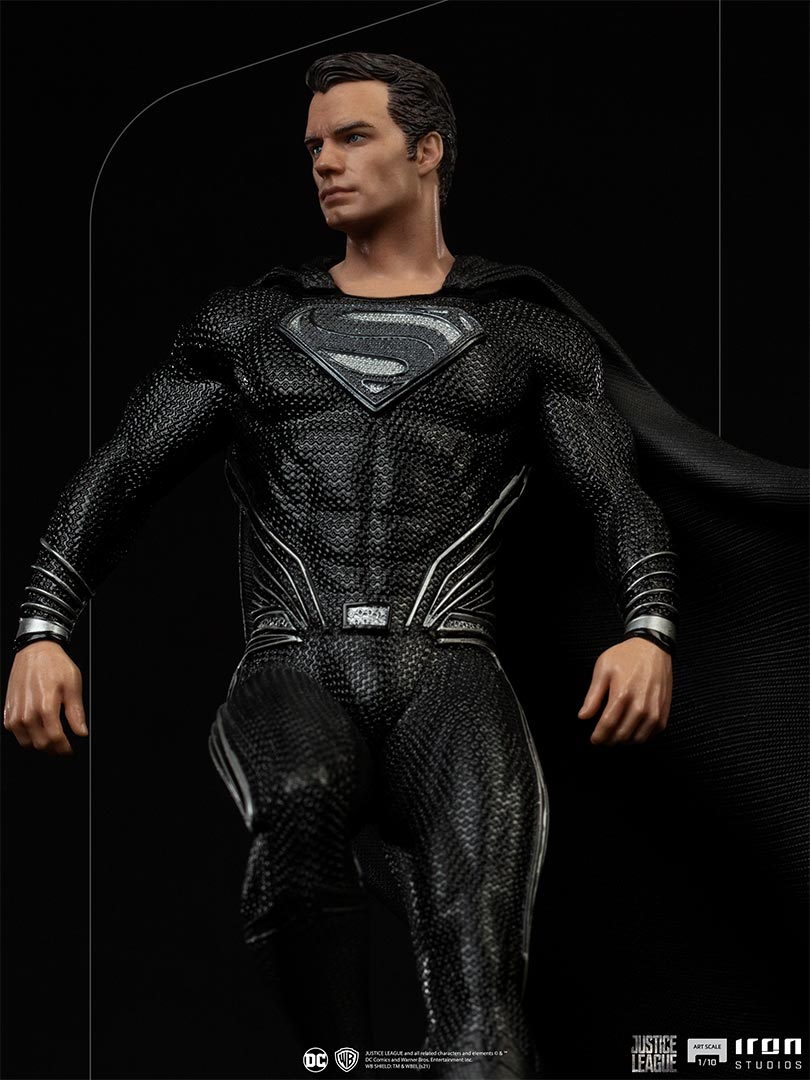 Superman Black Suit Art Scale 1/10 – Zack Snyder’s Justice League