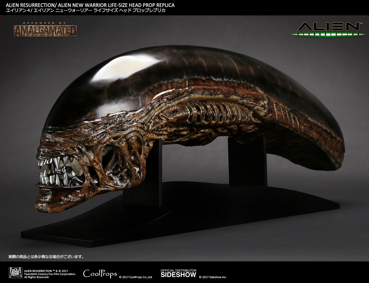 ALIEN RESURRECTION / ALIEN NEW WARRIOR LIFE-SIZE HEAD PROP REPLICA