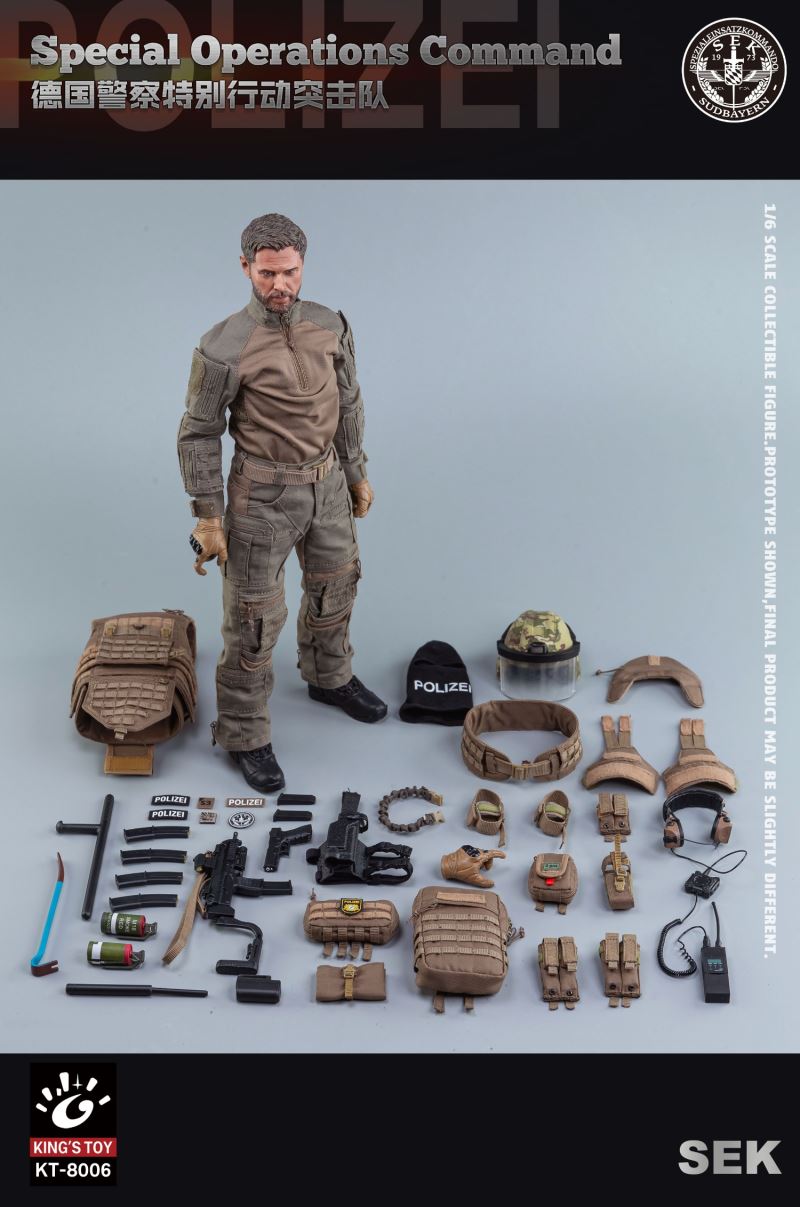 SEK German Police Special Operations Commando 1/6