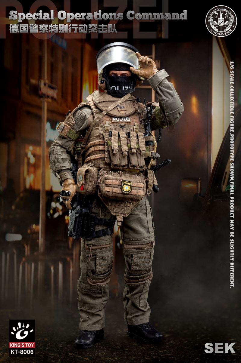 SEK German Police Special Operations Commando 1/6