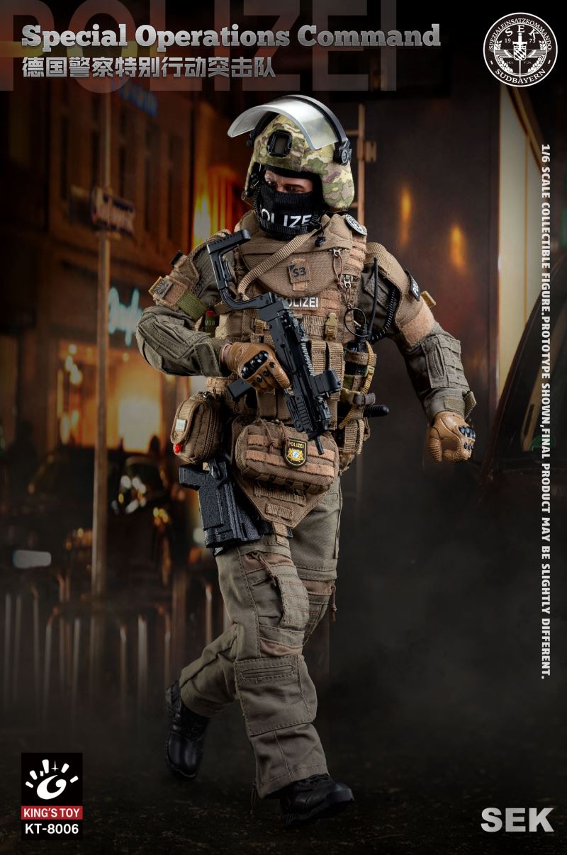 SEK German Police Special Operations Commando 1/6