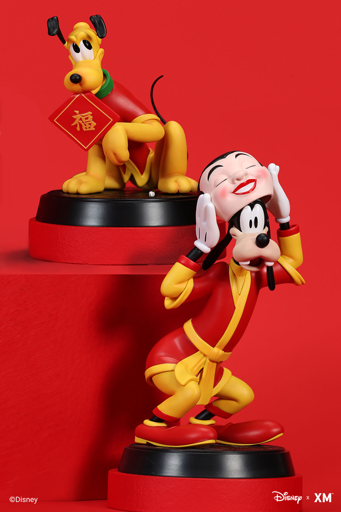 Joy of Festival : Year of The Tiger / Mickey & Minnie with Chip'n'Dale / Goofy and Pluto / Donald and Daisy