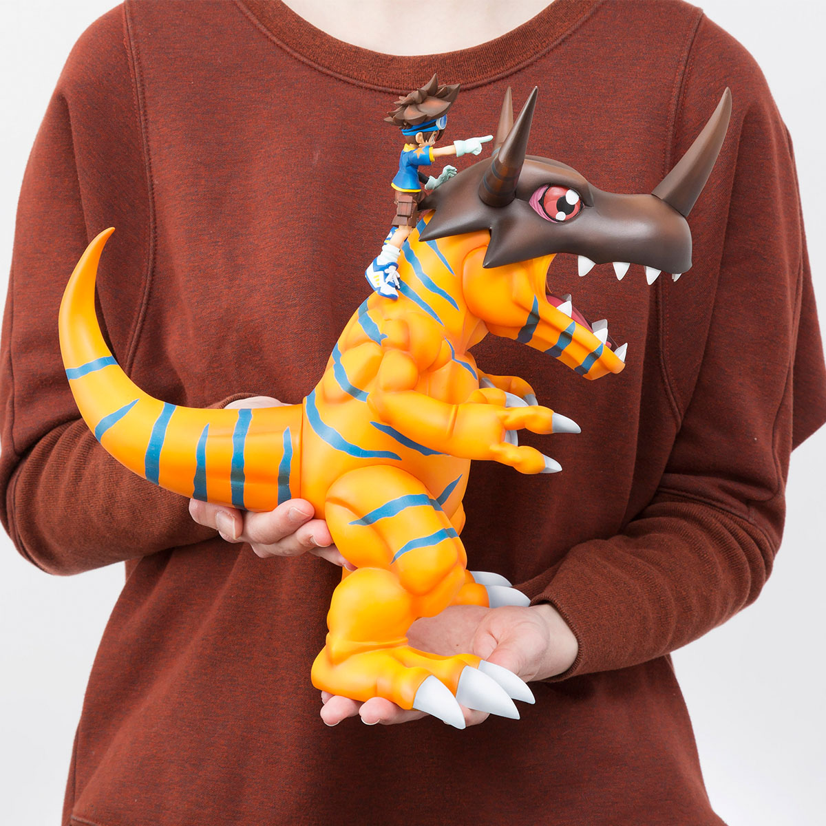 GEM Series Digimon Adventure Greymon & Tai Kamiya