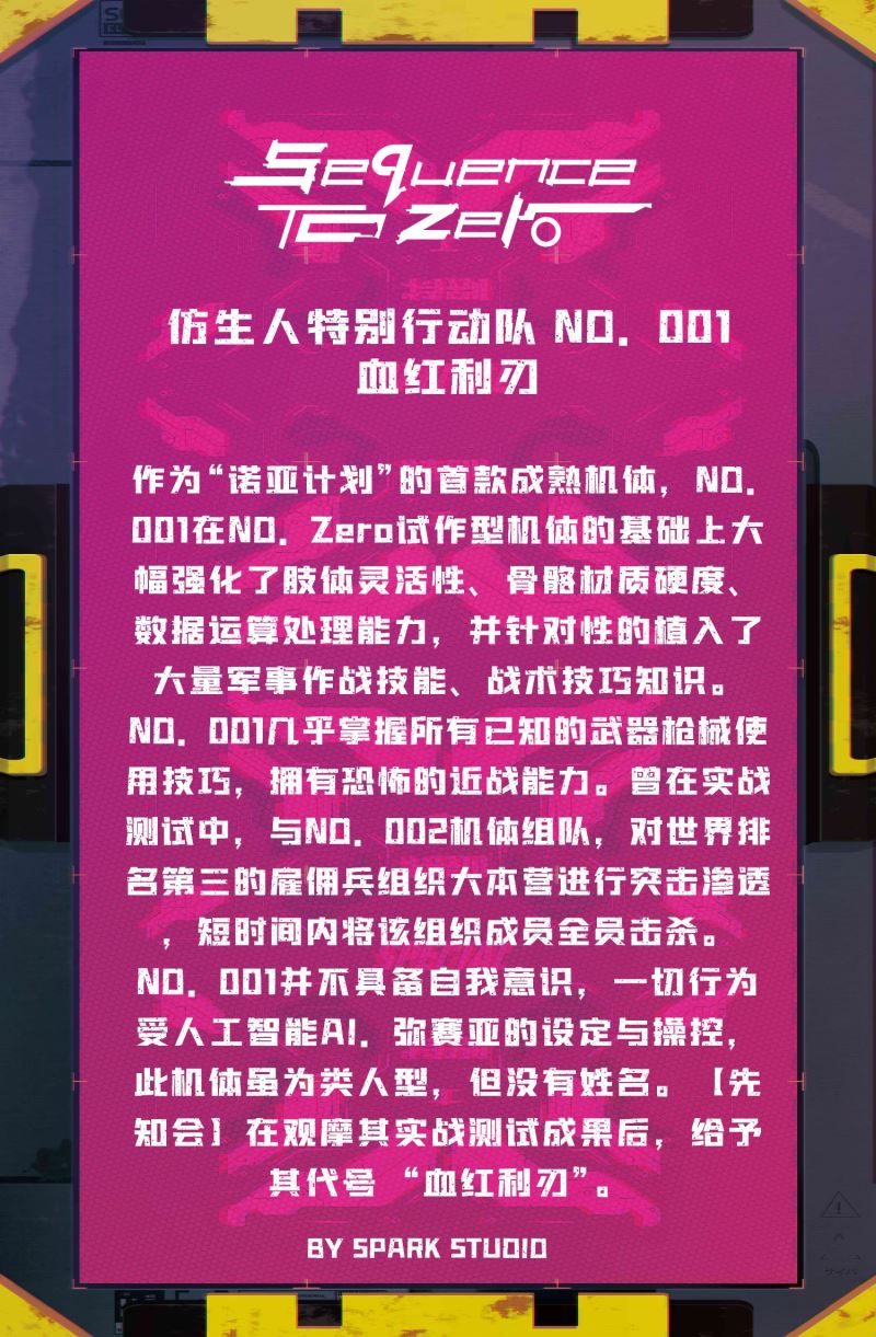 Zero Series Biomimetic Special Operations Team - Blood Sword / Ice Arrow
