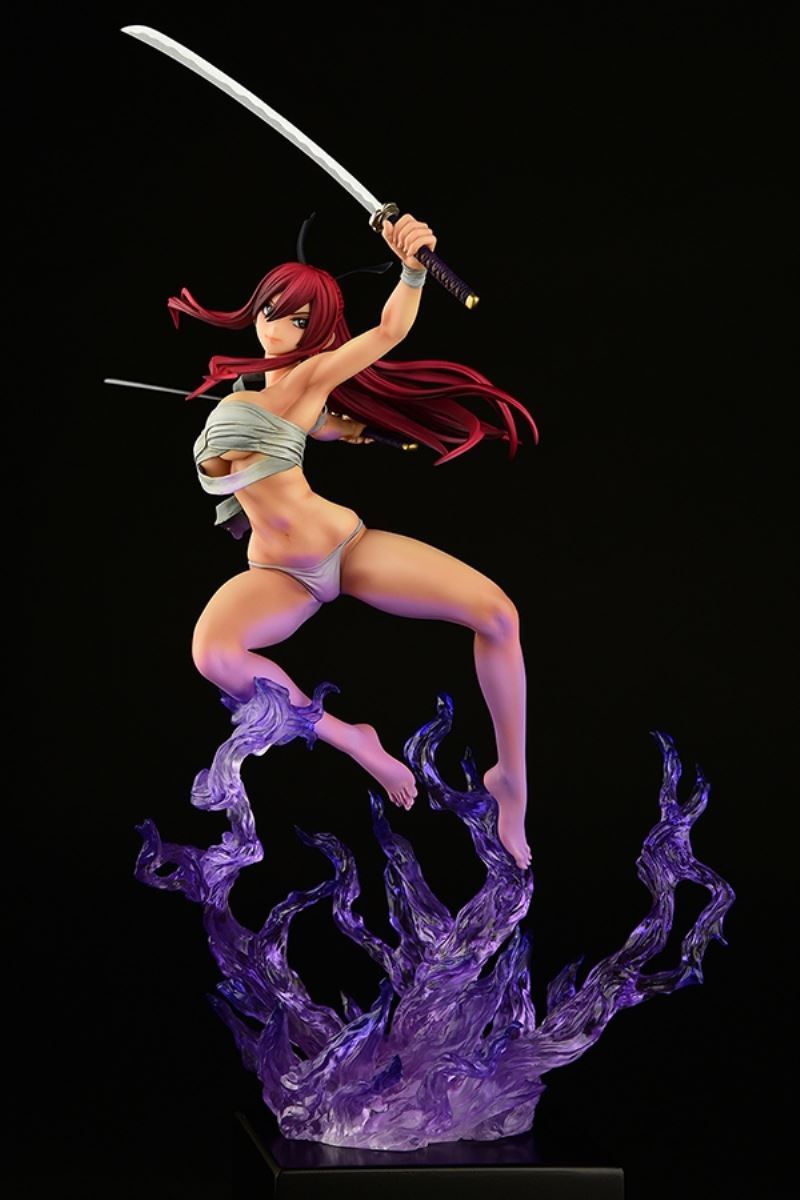 Erza Scarlet Samurai-Light Flame Manjo-ver (Red / Jet Black)